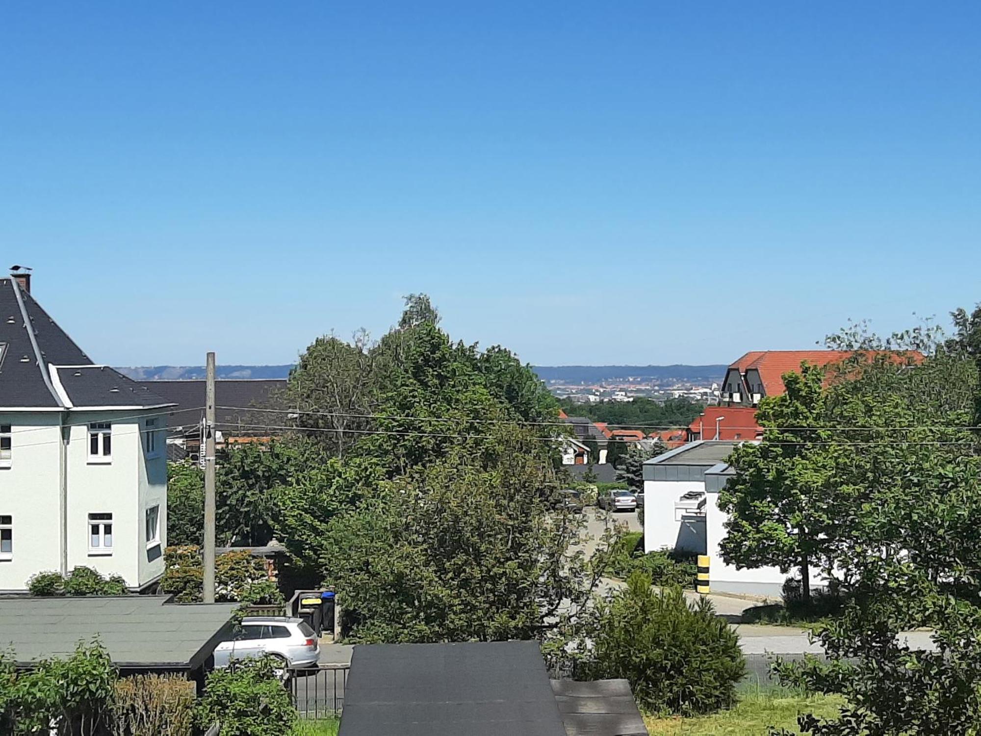Ferienwohnung Fernblick Bei Brueckners Дрезден Экстерьер фото